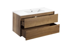 Тумба под раковину Vincea Gio 100 светлое дерево - 2