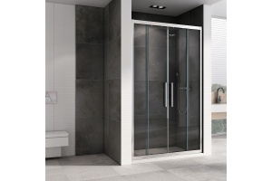 Душевая дверь Abber Schwarzer Diamant 160 профиль хром (AG33160H) - 2