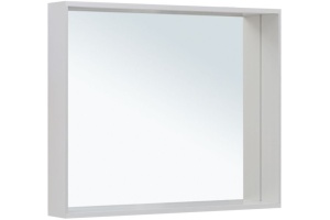 Зеркало Allen Brau Reality 90 с подсветкой серебро матовый - 3