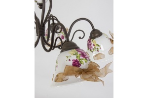 Люстра на штанге Abrasax Emilia MDK9424/5B Coffee - 2