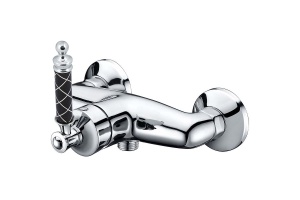 Смеситель для душа Boheme Vogue хром с черным