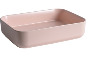 Раковина Allen Brau Fantasy Quad 50x36, розовая