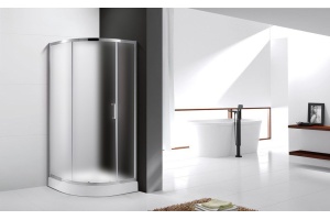 Душевой уголок Cezares Molveno R 1 100 P Cr стекло punto - 2