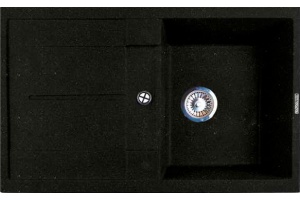 Мойка кухонная Lava L6 lava (чёрный металлик)