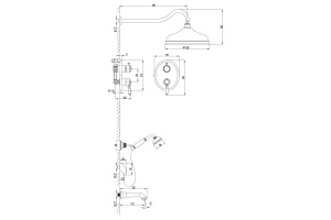 Душевой комплект Lemark Villa LM4822B - 2