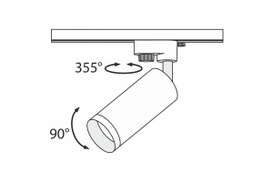 Трековый светильник Maytoni Track TR004-1-GU10-W - 2