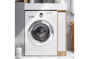 Комплект мебели Aquaton Лондри 20 светлое дерево-белый - 2