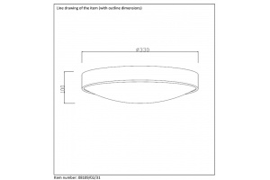 Потолочный светильник Lucide Lex 08109/02/31 - 3