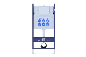 INS-0000014 Aquatek ECO Standart 50 (без верхней планки) Монтаж рама для подв унитаза1130*500*100+звукоизоляционная прокладка
