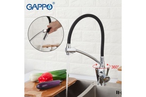 Смеситель для кухни с подключением фильтра питьевой воды хром G4398-11 - 2