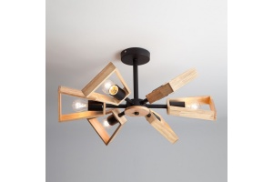 Потолочная люстра Eurosvet 70056 70056/6 черный - 2