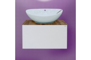 Тумба с раковиной Misty Ива 60 1 ящик