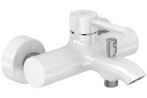 Смеситель для ванны с душем Ideal Standard Ceraline белый (BC199U5)