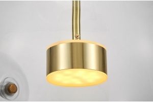 Подвесной светильник LUMINA DECO Neroni LDP 6016-5+1 GD - 2