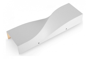 Уличный настенный светодиодный светильник Maytoni Twist O040WL-L11W3K