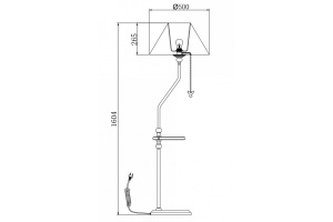 Торшер Maytoni Bouquet ARM023-FL-01-S - 2