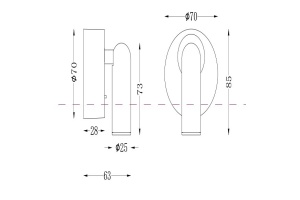 Светодиодный спот Maytoni Mirax C038WL-L3W3K - 2