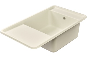 Мойка кухонная AQUATON Беллис 87 жемчуг - 2