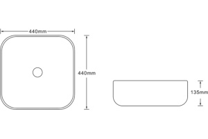 Раковина SantiLine SL-7024 - 2