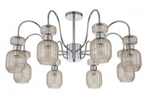 Люстра на штанге Escada Gloss 1141/8PL Chrome/Beige