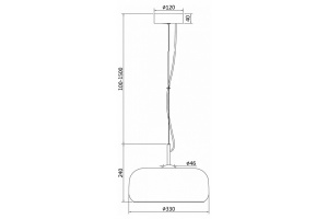 Подвесной светодиодный светильник Maytoni Madmen MOD127PL-L6BR - 3