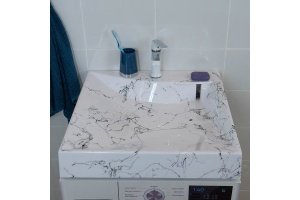 Раковина над стиральной машиной Stella Polar Турин 60 белый