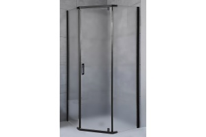 Душевой уголок Royal Bath TR 100х120 профиль черный стекло матовое