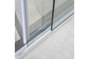 Душевая дверь Vincea Slim-U 200х140 хром (VDS-2SU140CL) - 3