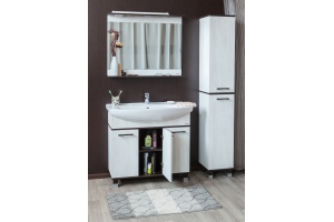 Мебель для ванной Sanflor Толедо 105 венге, северное дерево светлое - 3