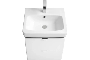 Тумба с раковиной Aquaton Скай 60 белый - 2