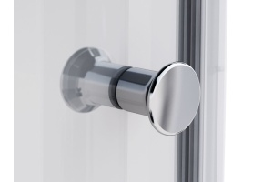 Душевой уголок Agger A01 080MCR 80х80, матовое стекло - 2