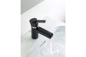 Смеситель для раковины Kludi  хром, черный (382508675) - 2