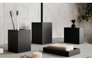 Мыльница Wasserkraft Abens черный матовый - 2