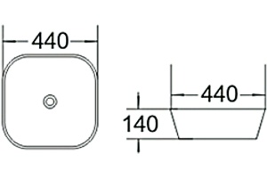 Рукомойник SantiLine SL-1048 - 2