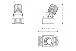 Встраиваемый светильник Fiberli MR1215 12130106 - 3