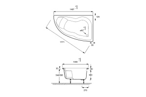 Акриловая ванна Jacob Delafon  (E60220RU-00) - 2