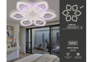 Потолочная люстра Ambrella Light FA FA4503 - 2