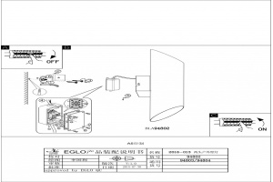 Уличный настенный светильник Eglo Agolada 94803 - 3