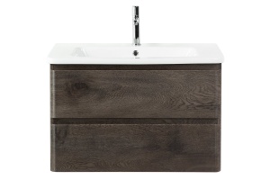 Комплект мебели BelBagno Albano 80 темное дерево нее - 2