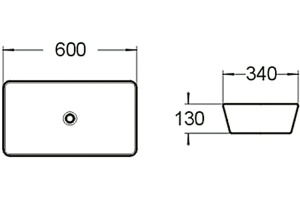Раковина SantiLine SL-1012 - 2