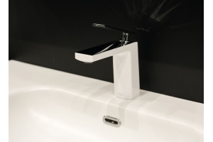 Смеситель для раковины Boheme Venturo белый, хром (371-W) - 2