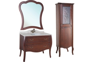 Шкаф-пенал Bellezza Грация Люкс 60 R вишня - 2