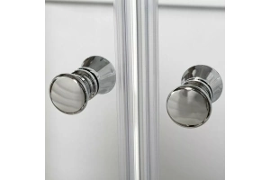 Душевая кабина Deto L 120х80 с подсветкой, хром (L620RLED) - 3