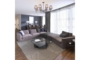 Люстра на штанге Escada Faith 694/8PL Nickel - 2