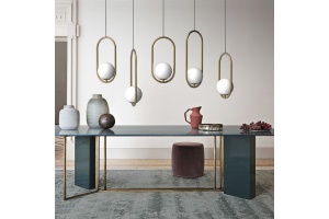 Подвесной светильник Imperiumloft Matthew Mccormick Hoop Бронза Mila Pendant 181904-22 - 3