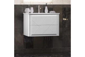 Тумба под раковину Opadiris Луиджи 90 белая матовая