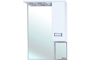 Зеркало-шкаф Bellezza Сиена 70 R белый