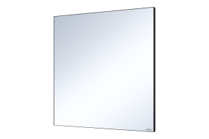 MARS - 80 Зеркало в черном матовом профиле