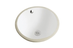 Раковина встраиваемая CeramaLux N 43 см белый (NYJ848) - 2