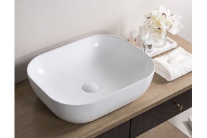 Раковина накладная BelBagno 50х40 белый (BB1302) - 2